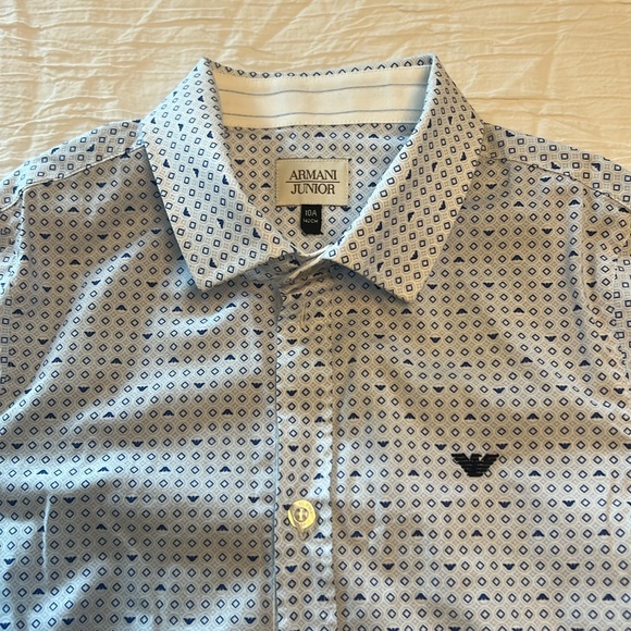 Armani Junior button down dress shirt - Picture 2 of 7